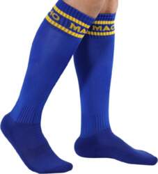 MACHO UNDERWEAR Macho Long Socks Blue