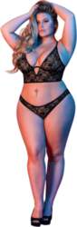 Magic Silk Exposed Black Underwired Bralette