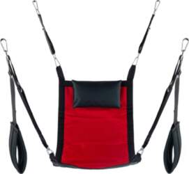 Mr. Sling Kinklab Red Rectangular Canvas