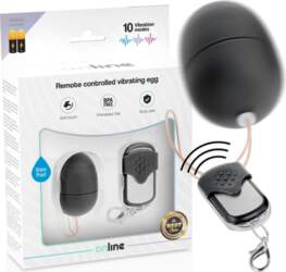 ONLINE S Black Wireless Vibrating Egg