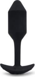B-Vibe Vibrating Snug Plug 2 Black