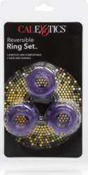 CalExotics Reversible Ring Set 3-Pack Flexible