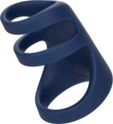 CALEXOTICS Viceroy Rechargeable Triple Ring Silicone