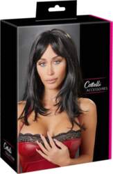 Cottelli Black Level Long Synthetic Wig