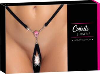 Cottelli Lingerie Adjustable Gem String S-L