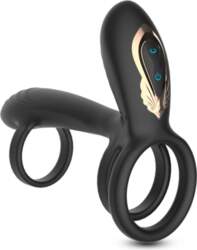 Crushious Tornado Black Rotating Intimate Ring