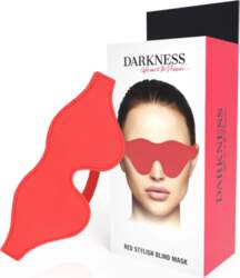Darkness Red PVC Eye Mask -