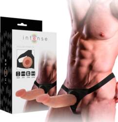 Intense Hollow Strap-On System with Adjustable