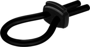 JOYDIVISION POTENZDUO Silicone Black Adjustable Ring
