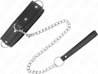 KINK Adjustable Collar with Leash 3-Ring