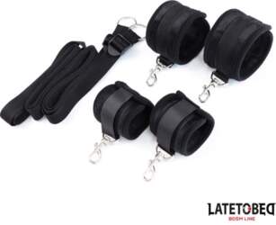 LATETOBED BDSM LINE Bed Restraints Adjustable