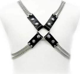 LEATHER BODY Saffron Leather Chain Harness