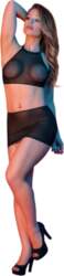 Magic Silk Exposed Polka Dot Mesh
