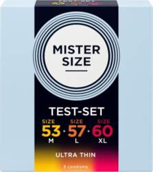 MISTER SIZE - SAMPLE PACK CONDOMS