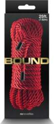 NS NOVELTIES Bound Rope Red Polyester