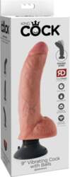 Pipedream King Cock 9" Flexi Vibrating