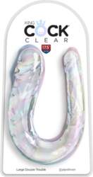 Pipedream King Cock Clear Large Double