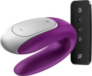 Satisfyer Double Fun Violet - Interactive