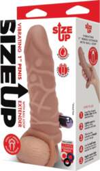 SIZE UP Silicone Vibrating Extender with