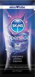 Skins Superslide Silicone-Based Lubricant 5ml Single-Dose