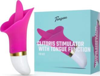 Teazers Flower Touch Compact Silicone Vibrating