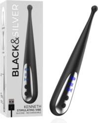 Black&Silver Kenneth Model - Precision Silicone