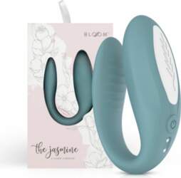 Bloom Jasmine C-Shape Vibrator Green -