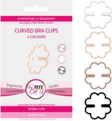 Bye Bra Ergonomic Foldable Bra Clips