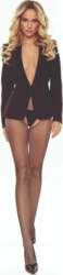 PASSION TIOPEN 032 Black Open-Design Tights