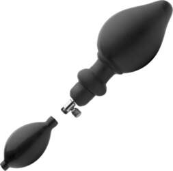 XR Brands Expander Inflatable Plug Black