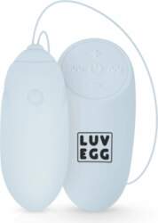 LUV EGG Blue Remote-Controlled Silicone Intimate