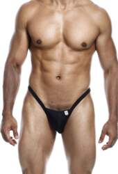 MOB - BLACK THONG SIZE S