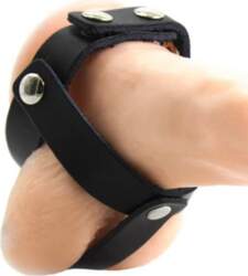 OHMAMA Leather Ball Cage - Adjustable