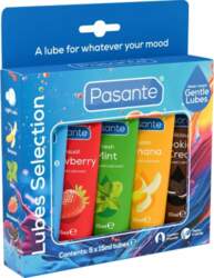 Pasante Assorted Flavour Lubricant Set 5x15ml