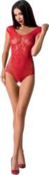 PASSION BS064 Red Bodystocking One Size