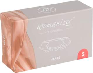 Womanizer Heads 3-Pack Size S Raspberry