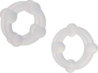 CalExotics Silicone Double Stacker Rings Premium
