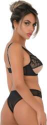 Daring Intimates Unlined Bra with Faux