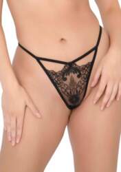Daring Intimates Very Sexy Embroidered V-String