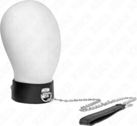 KINK Adjustable Black Collar with Wide