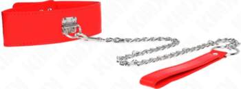 Kink Adjustable Red Collar with Wide