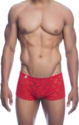 MOB - RED LACE BOXER SIZE