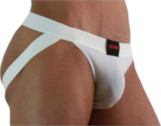 BURN 007 Jockstrap Lycra White M