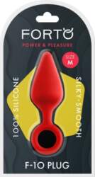 FORTO F-10 Silicone Plug Medium Red