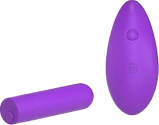 Her Rechargeable Bullet - Compact Remote-Controlled