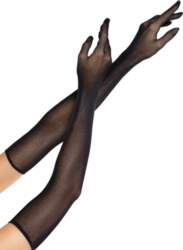 Leg Avenue Opera Fishnet Long Gloves