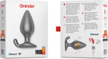 ONINDER Rio Vibrating Plug Black -