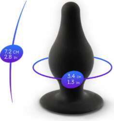 Silex-D Plug Model 2 Small Black