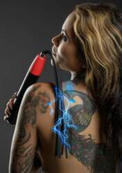 TABOOM Electro Wand Whip - E-Stim