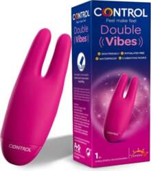 CONTROL Double Vibes Intimate Dual-Head Stimulator